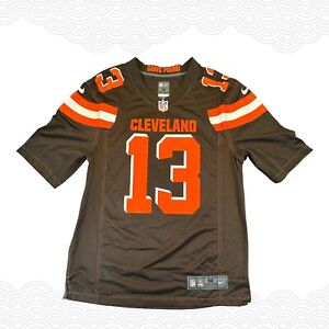Cleveland Browns Nike Jersey Mens M Odell Beckham Jr 13 Dawg Pound Game Replica