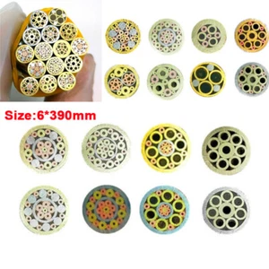 6 mm Mosaikstift für Griffherstellung Messer Waage Stöcke Basteln Messing Nieten 390 mm Neu - Bild 1 von 23