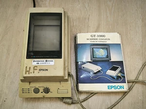 Scanner d'images couleur vintage Epson GT-1000 (1990) avec notice FR - TRES rare - Photo 1/4