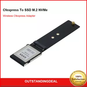 Cfexpress To SSD M.2 NVMe Adapter Wireless For Canon EOS R5 Nikon Z6 Z7 os67 - Picture 1 of 7