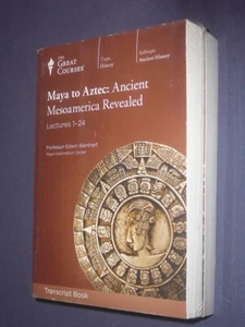 Great Courses TRANSCRIPTS : MAYA TO AZTEC Ancient Mesoamerica Revealed - Picture 1 of 2