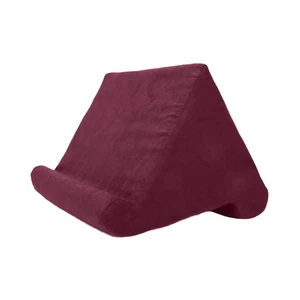 Pillow Pad Tablet Stand – Multi-Angle – Soft Foam – Machine Washable - Red - Picture 1 of 17