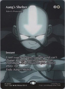 Magic The Gathering (Regular) Aang's Shelter - Teferi's Protection (Borderless) M Avatar: The La - Imagen 1 de 2