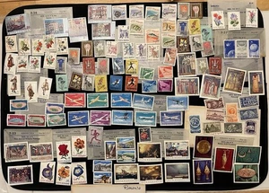 Stamps Lot Romania Olympics Paintings Flowers Treasures Airplanes Mint & Used - Picture 1 of 10