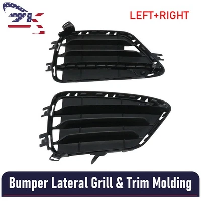 Left + Right Front Bumper Lateral Grill & Trim Molding For BMW X4 F26 13-2018 - Изображение 1 из 4