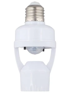 E27 Motion Sensor Adapter for Convenient For Automatic LED Light Control - Picture 1 of 18