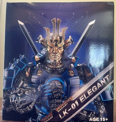Transformers LK01 Blue Warrior Drift DLX Escala Modelo No Transformador Foto 1 de 4