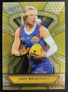 Cody Weightman 326/399 LUMINOUS DRAGON SCALE GOLD LDG146 - 2025 AFL Footy Stars - Picture 1 of 3