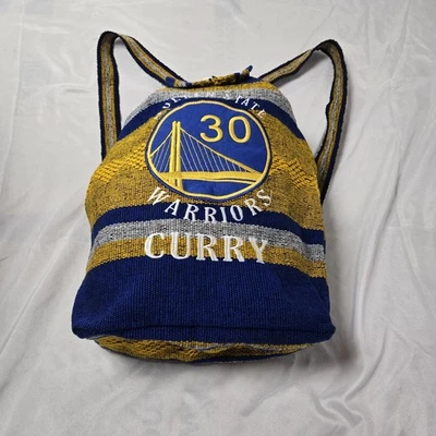 Golden State Warriors Stephen Curry 30 Drawstring Back pack Multi color - Image 1 of 3