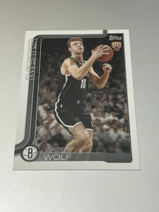 2025-26 Topps Baloncesto Novato #227 Danny Wolf Brooklyn Nets Rc - Imagen 1 de 2