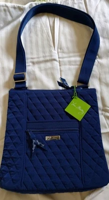 Bolso Bandolera Vera Bradley Hipster Para Mujer LAPIS Azul Acolchado Nuevo con Etiquetas Foto 1 de 4
