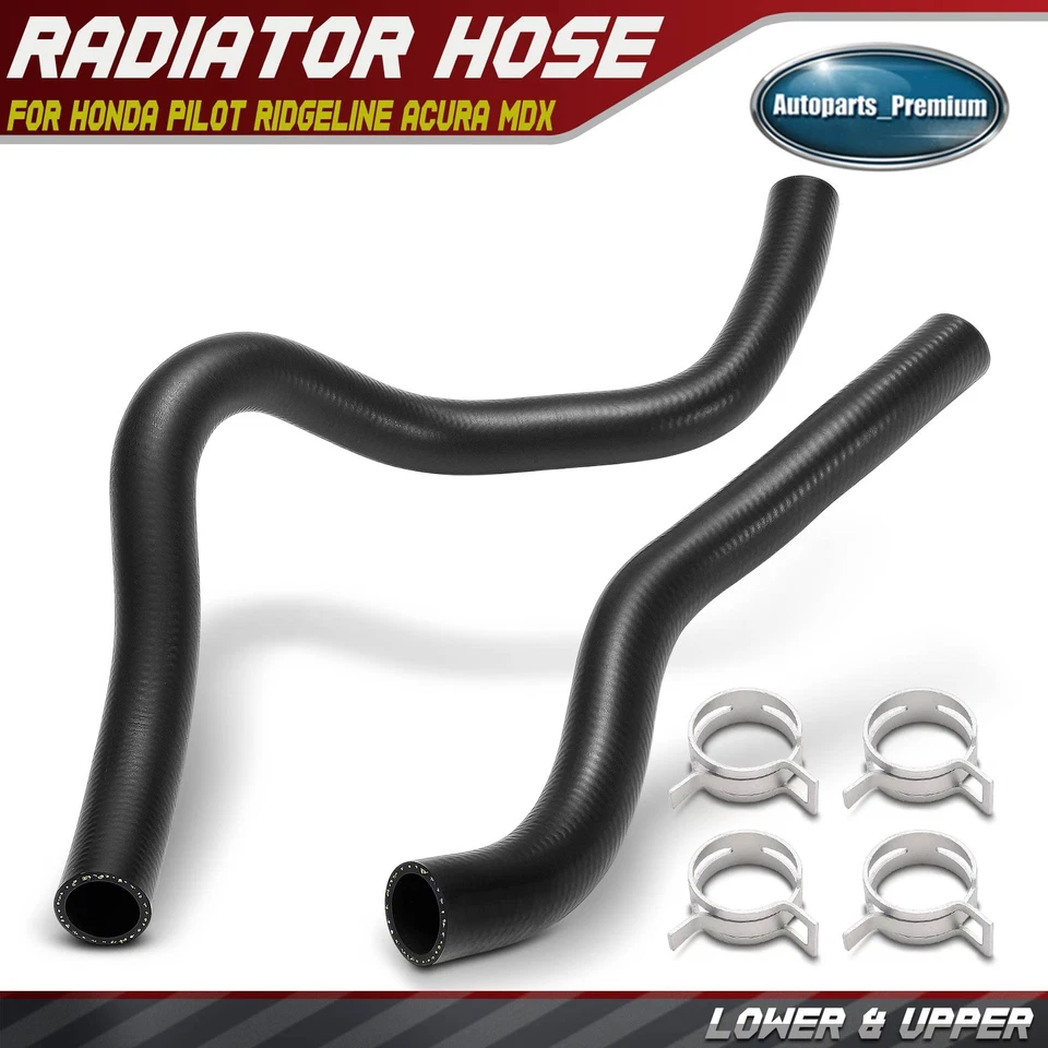 2x Manguera de refrigerante de radiador inferior y superior para Honda Pilot Ridgeline Acura MDX 3,5 L Foto 1 de 4