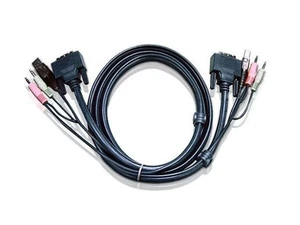 2L7D03UI USB DVI-I Single Link KVM-Kabel (10 Fuß) - Bild 1 von 1