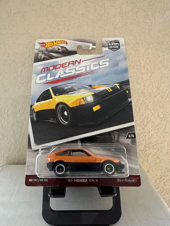 Hot Wheels '85 Honda CR-X Real Riders Modern Classics G21 - Image 1 of 1