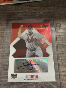 2006 Topps Finest Baseball Joey Devine #143 RC Auto Atlanta Braves MLB - Picture 1 of 11