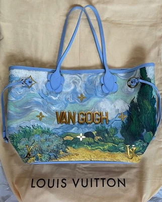 Bolso de Mano LOUIS VUITTON Jeff Koons Masters Van Gogh Neverfull MM EDICIÓN LIMITADA Foto 1 de 4