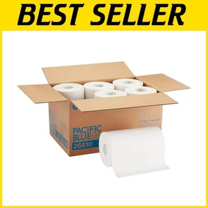 Pacific Blue Ultra 1-Ply Paper Towels - 9" Rolls, 400 Feet Each, 6 Rolls/Case - Picture 1 of 16