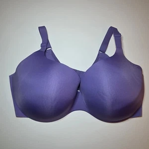 Ambrielle Damen BH 38DDD lila T-Shirt Plunge nahtlos glatt BÜGEL - Bild 1 von 6