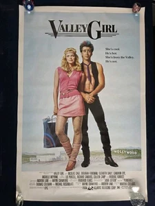 VALLEY GIRL  (1983) ORIGINAL MOVIE POSTER  -  ROLLED  -  BIRNEY LETTICK ARTWORK - Picture 1 of 9