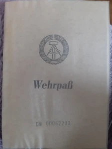 Wehrpaß NVA - Bild 1 von 4