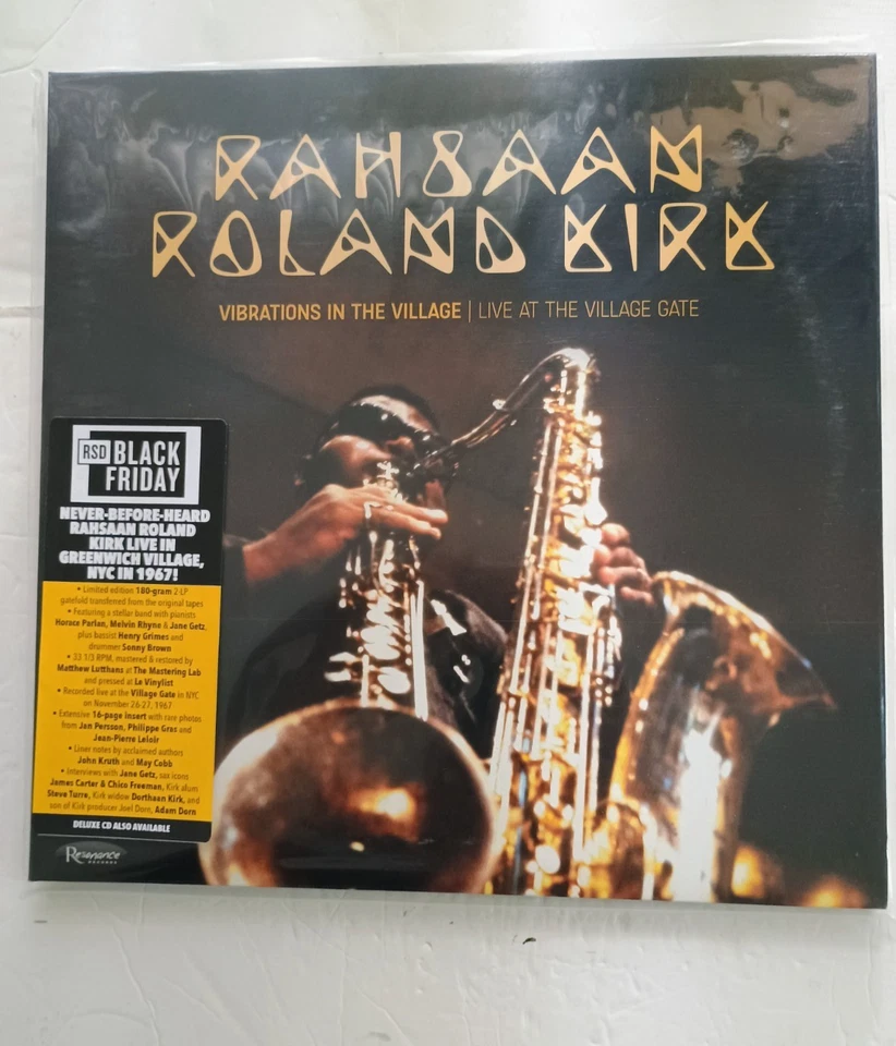 Rahsaan Roland Kirk Live At The Village Gate RSD 2025 Black Friday 2LP Vinyl New - Image 1 of 4