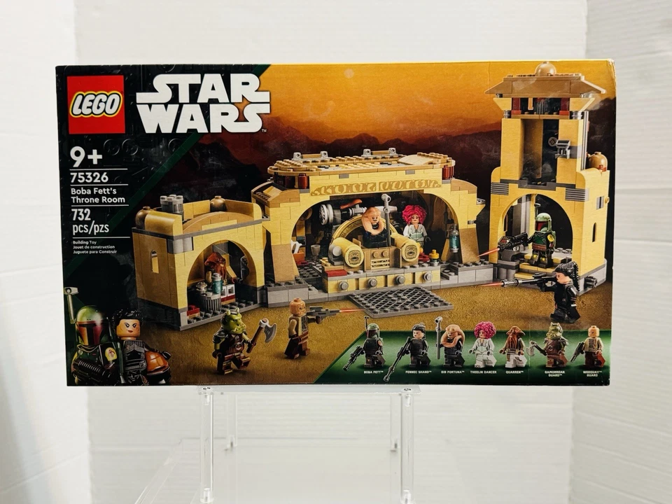 LEGO 75326 Star Wars: Sala del Trono de Boba Fett - TOTALMENTE NUEVO/SELLADO Y RETIRADO Foto 1 de 4