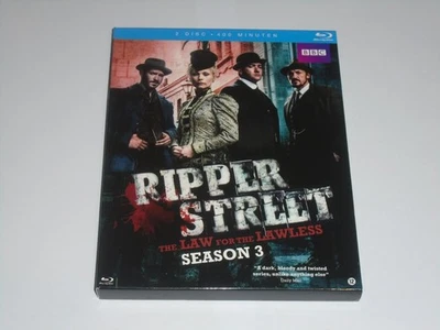 RIPPER STREET  Series 3 Blu-ray (2 Discs / Import) Matthew Macfadyen Jerome Flyn - Image 1 of 3