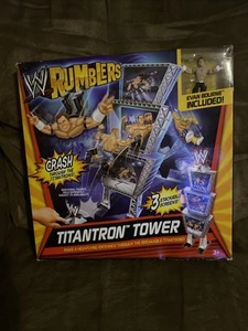 WWE Rumblers Titantron Tower con 3" EVAN BOURNE nuovo sigillato in fabbrica 2011 - Foto 1 di 14