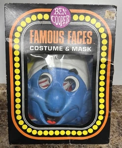 Vintage Ben Cooper Smurf Costume Childs Large (12-14) VGC - Picture 1 of 15