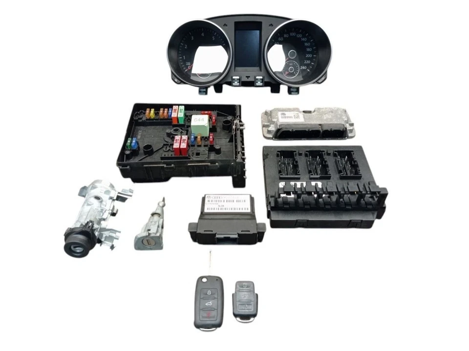 Centralina Motore Kit Completo Per VW GOLF VI 5K0920860D 03C906024BD - Immagine 1 di 4