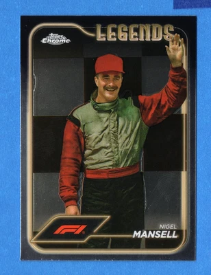 2024 Topps Chrome Formula 1 - #194 Nigel Mansell - Image 1 of 3