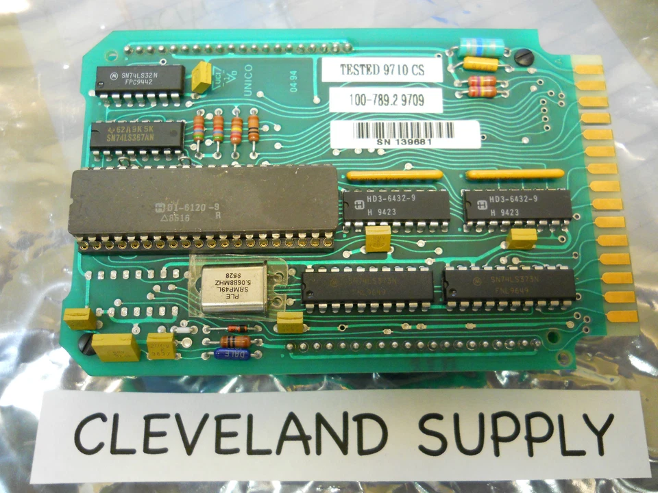 UNICO 100-789.2 SYSTEM 60 CPU MODULE NOS CONDITION / NO BOX - Image 1 of 1