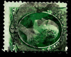 Fancy Cancel SOTN Number 5 3 Cent Washington Banknote US 1A12