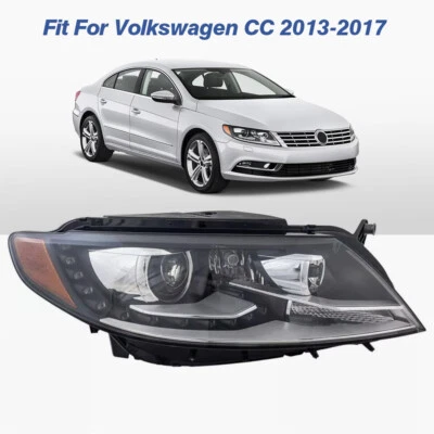 For 2013-2017 Volkswagen CC HID/Xenon Headlight w/LED Headlamps Passenger Side - Изображение 1 из 4