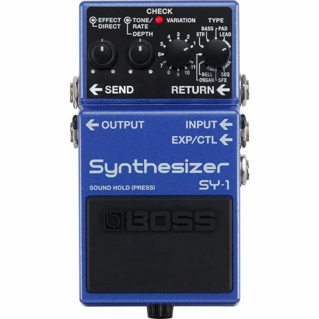 BOSS SY-1 Synthesizer Guitar Effects Stompbox Pedal