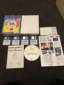 1991 Roger Rabbit Hare Raising Havoc IBM Computer Game 3.5 Floppy Disks - Picture 1 of 11