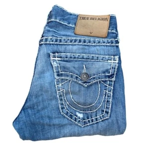True Religion Jeans Size 30 RICKY SUPER T Blue - Picture 1 of 9