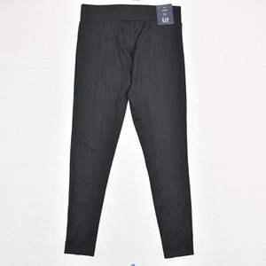 NEW Gap Women's Polyester Black Size M Skinny Legging Stretch Pull On Mid Rise - Picture 1 of 8