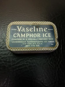 VINTAGE PUBBLICITARIO VASELINA CANFORA BORSA GHIACCIO #USA - Foto 1 di 5