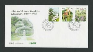 IRELAND-1995 FDC Illustrated Bicentenary of National Botanic Gardens SG973 -975