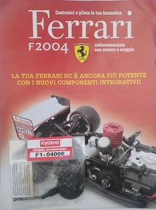 Ferrari Formula 1 F2004 De Agostini Kyosho a Scoppio Ricambio N°06 04006 Nuovo - Foto 1 di 4