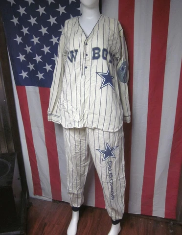DALLAS COWBOYS football 1993 med women’s pajamas 2-piece America’s Team Cover