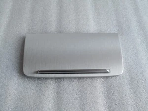 OEM AUDI TT/TTS 8J COVER FOR ASHTRAY RHD ALUMINIUM BRUSHED SILVER NEW 8J2857967B - Picture 1 of 8