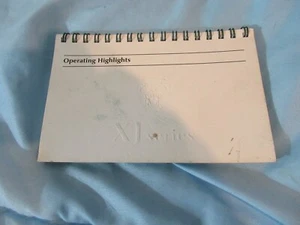 2001 JAGUAR  XJ Series OWNERS OPERATING HIGHLIGHTS MANUAL SUPPLEMENT BOOKLET - Picture 1 of 7