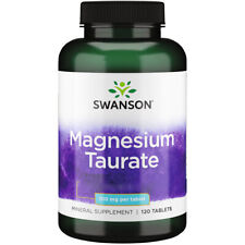 Swanson Magnesium Taurate 200mg - 120 Tabletten