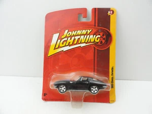 Johnny Lightning Forever 64 R3 1965 Chevy Corvette (Black) - Picture 1 of 6