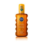 Nivea Sun Carotin Oil Spray SPF 6 Hydrating for Bronze Skin Tan Vtm E 200 ml