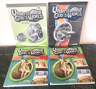 Abeka Understanding God’s World 5th Edition 4th Grade Science Student Text Keys - Image 1 of 4