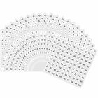2000Pcs 1 To 100 Number Labels 0.4 Inch Round Dot Stickers For Inventory Stor...
