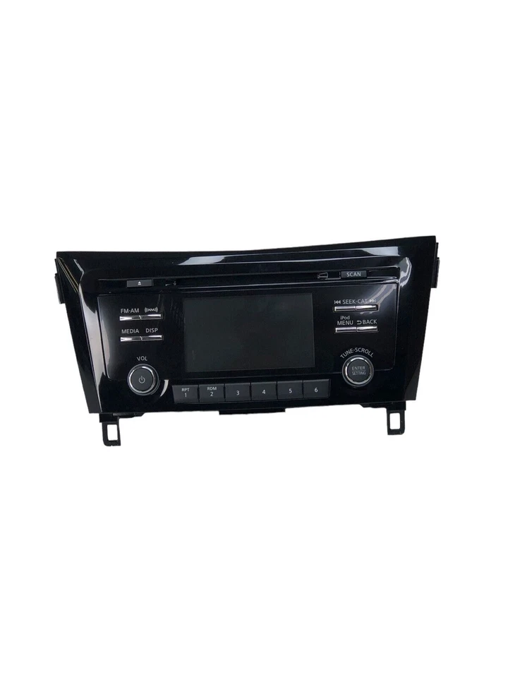 Nissan Rogue 2017-2019 OEM AM FM XM unidad multimedia de radio reproductor de CD MP3 28185 6FL0B Foto 1 de 4